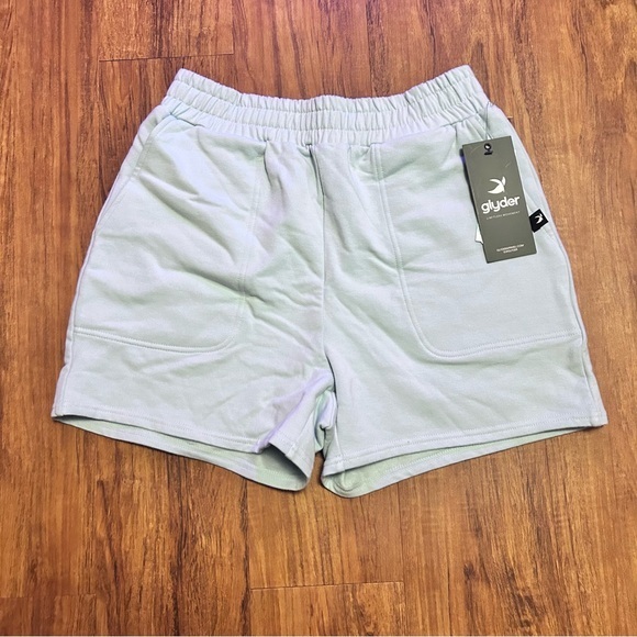 Glyder Pants - Glyder aqua Shorts small S New NWT little